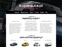 Tablet Screenshot of kupieauta.pl